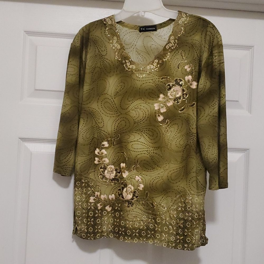 ❣️T-C Fashion multi color top
